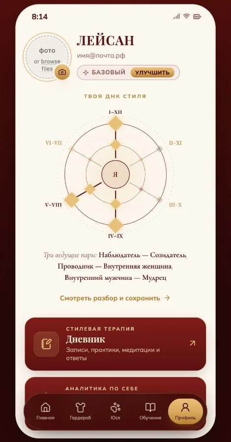 Результат · ДНК стиля